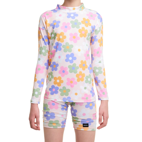 CAMISETA LARGA Y SHORT PROTECCION SOLAR UV PRIMAVERA