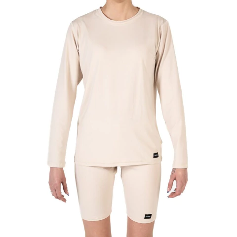 CAMISETA LARGA Y CALZA PROTECCIÓN SOLAR UV ARENA