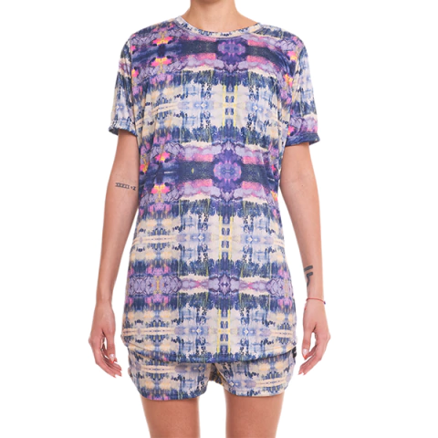 REMERA OVERSIZE Y SHORT NEODRY TINTAS