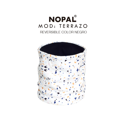 CUELLO MICROPOLAR REVERSIBLE TERRAZO