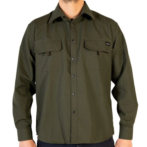 CAMISA PROTECCIÓN UV RIPSTOP VERDE
