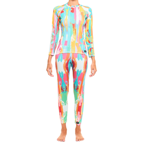 CAMISETA Y CALZA TÉRMICA MULTICOLOR