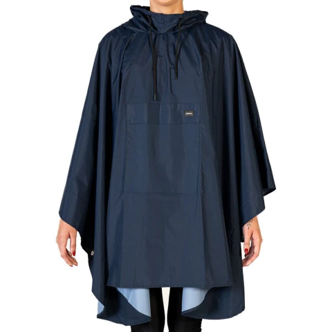 CAPA DE LLUVIA IMPERMEABLE AZUL
