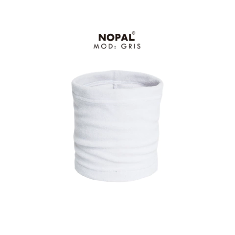 CUELLO MICROPOLAR SIMPLE GRIS PERLA