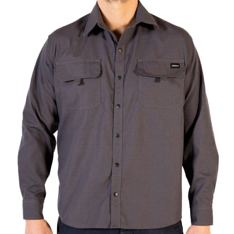 CAMISA PROTECCIÓN UV RIPSTOP GRIS