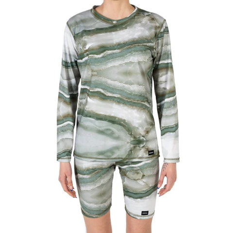 CAMISETA LARGA Y CALZA PROTECCIÓN SOLAR UV VETAS