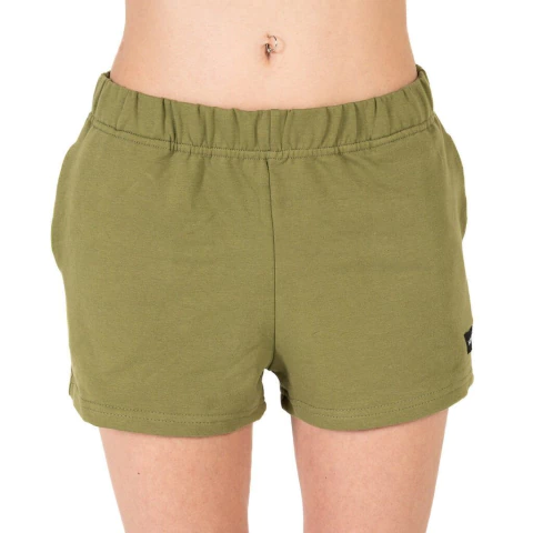 SHORT ALGODÓN ELASTIZADO VERDE