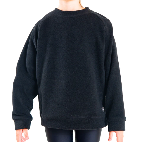 BUZO MICROPOLAR NEGRO