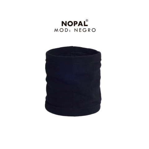 CUELLO MICROPOLAR SIMPLE NEGRO