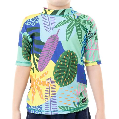 CAMISETA PROTECCIÓN SOLAR UV CORTA VACACIONES