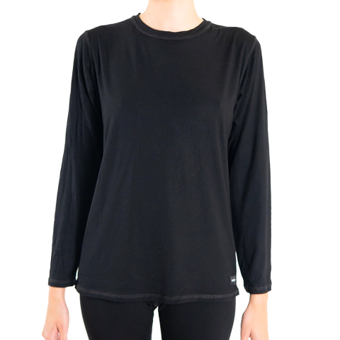 CAMISETA TERMICA BAMBÚ NEGRO