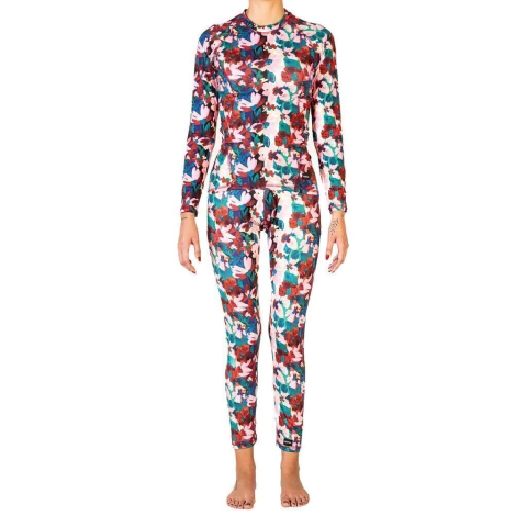 CAMISETA Y CALZA TÉRMICA FLORES