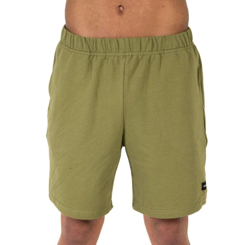 BERMUDA ALGODÓN ELASTIZADO VERDE