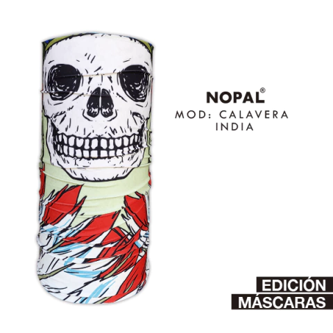CUELLO MULTIUSO CALAVERA INDIA