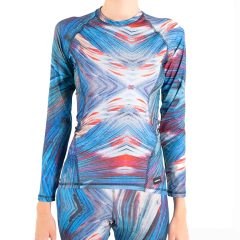 CAMISETA TERMICA MUJER MODELO PLUMAS