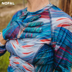CAMISETA TERMICA MUJER MODELO PLUMAS en internet