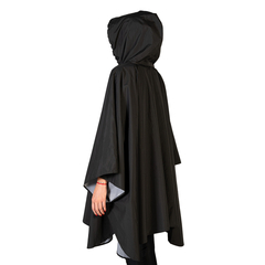 CAPA DE LLUVIA IMPERMEABLE NEGRO - comprar online