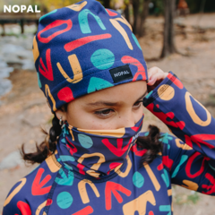 GORRO MICROPOLAR PARA NIÑOS. MODELO FORMAS - comprar online