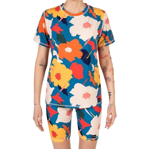 CAMISETA CORTA Y CALZA PROTECCIÓN SOLAR UV PRADERA