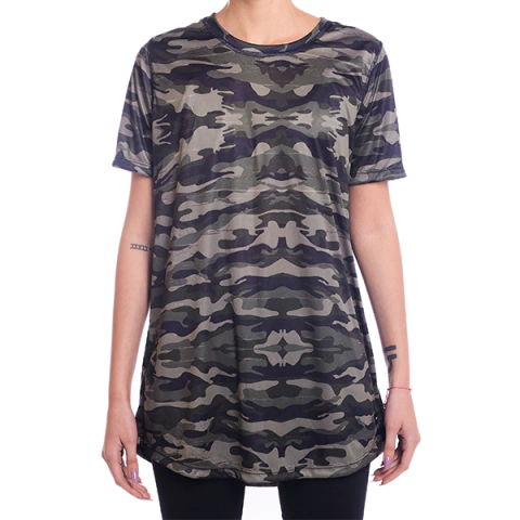 CAMISETA OVERSIZE NEODRY CAMUFLADO