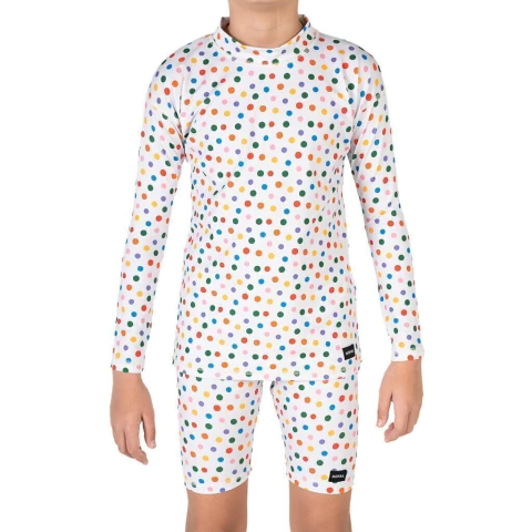 CAMISETA LARGA Y SHORT PROTECCION SOLAR UV KUSAMA