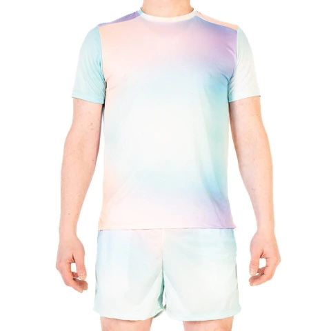 CAMISETA Y SHORT NEODRY ULTRA RUN ATARDECER