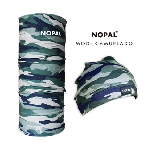 GORRO MICROPOLAR Y CUELLO MULTIUSO CAMUFLADO