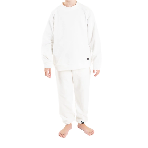 JOGGING Y BUZO ALGODÓN ELASTIZADO CRUDO