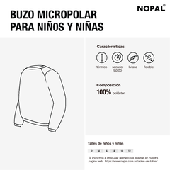 BUZO MICROPOLAR NIÑO AQUA en internet