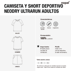 CAMISETA NEODRY ULTRA RUN HOMBRE GRIS en internet