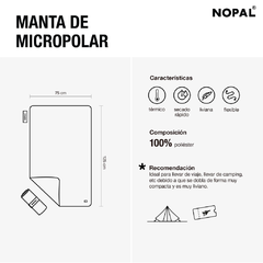 MANTA MICROPOLAR SAKURA en internet