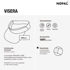 VISERA MODELO NEGRO - nopal