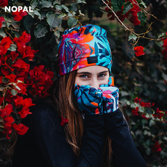 GORRO MICROPOLAR MODELO BOTANICO en internet