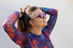 CAMISETA TERMICA MUJER MODELO VIOLETA en internet