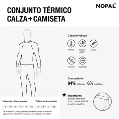 CAMISETA TÉRMICA MUJER MODELO RUPESTRE - comprar online