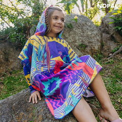 PONCHO DE SECADO RÁPIDO MODELO CARNAVAL - comprar online