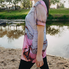 REMERA OVERSIZE NEODRY UNISEX. MODELO MARMOL en internet