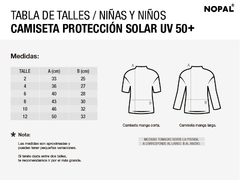 CAMISETA DE PROTECCIÓN SOLAR UV MANGA CORTA PARA NIÑOS Y NIÑAS. MODELO VERDE en internet