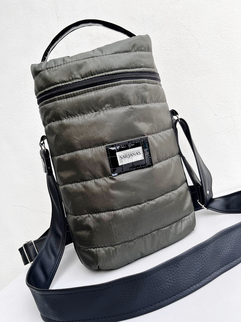 Mochila matera verde puffer