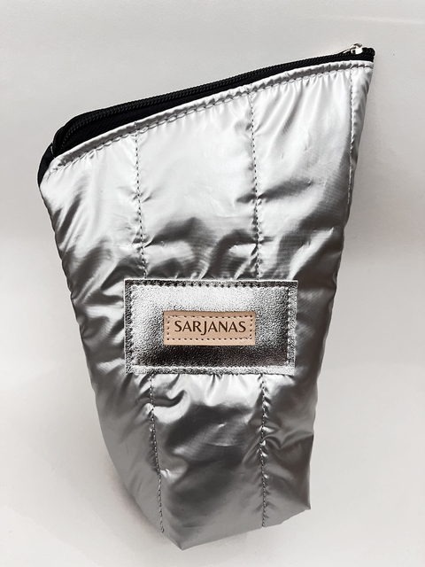 Yerbero puffer plata
