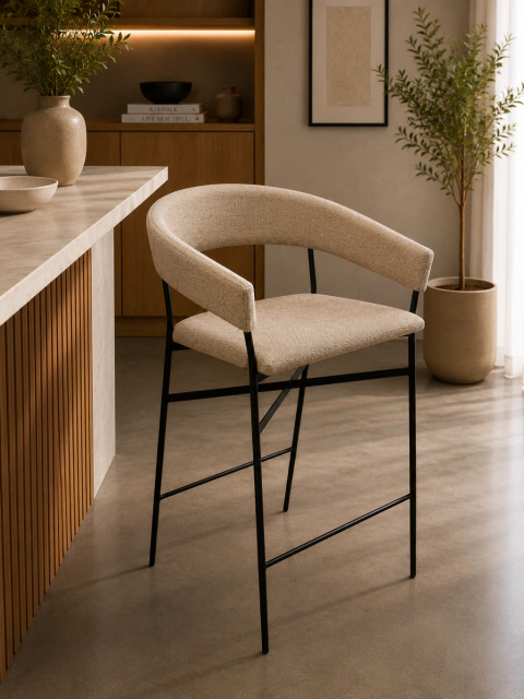 Banqueta Mallorca II Soft (Base cuatro patas) - comprar online