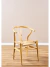 Silla Wishbone (cuerpo de madera) - comprar online