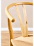 Silla Wishbone (cuerpo de madera) - comprar online