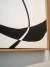 Cuadro decorativo abstracto Nero e Bianco 2 - Sillasdf