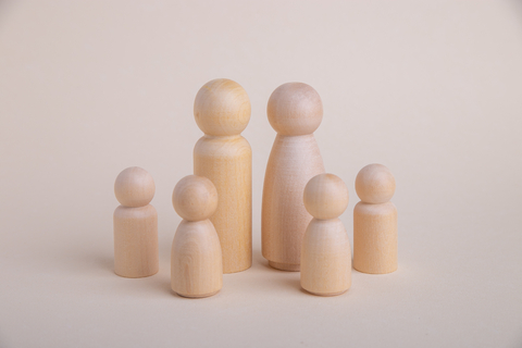 FIGURA DE MADERA PEG (X 100) - comprar online