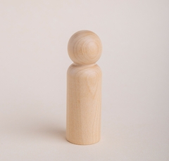 FIGURA DE MADERA PEG HOMBRE 9CM - comprar online