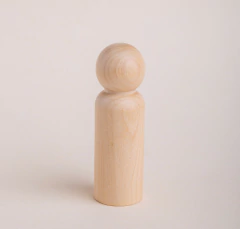 FIGURA DE MADERA PEG HOMBRE 9CM (X 50) - comprar online