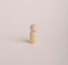 FIGURA DE MADERA PEG NENE 3,5CM - comprar online