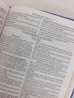Biblia slim para o casal - capa luxo preta + marrom - loja online