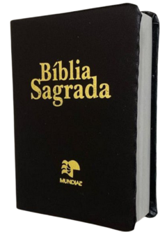 Bíblia pequena - capa luxo preta